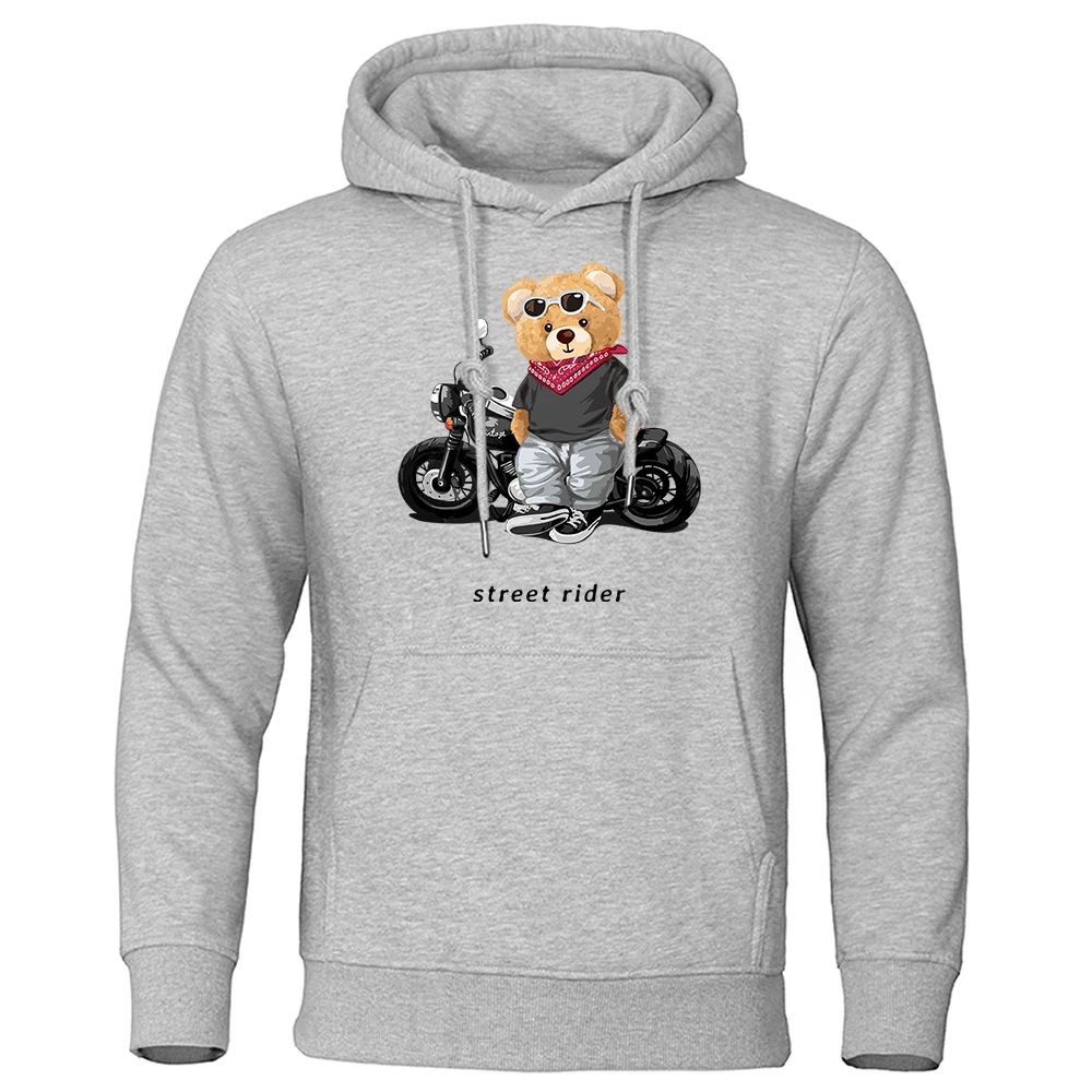 2023 חדש אופנוע חובב רחוב נים הרוכב עבור גברים אופנה אביב Streetwear Mens אימונית מזדמן סווטשירט נים