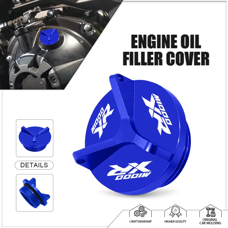 Engine Oil Filler Cap For S1000R S1000RR S1000XR M1000XR M1000RR M1000R Motorcycle CNC Engine Filler Plug Protection Cover