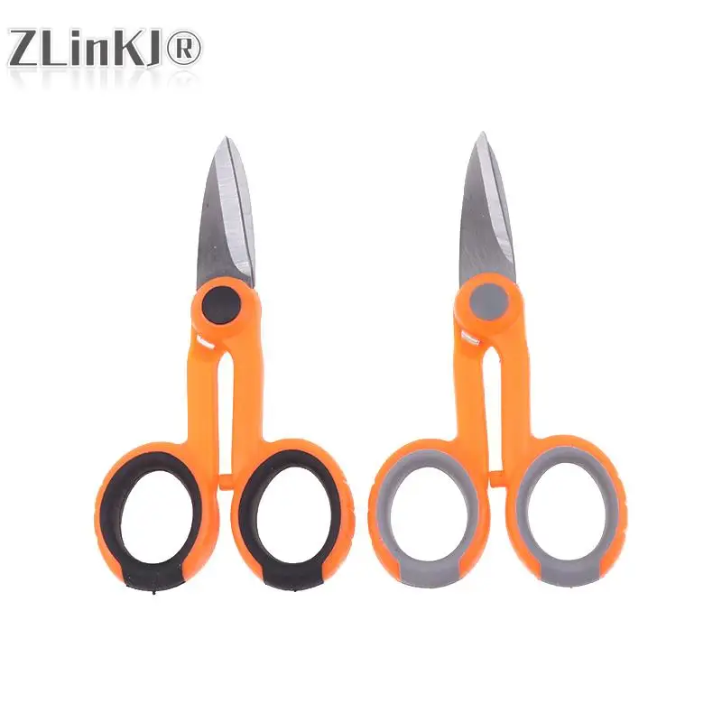 High Quality Fiber Optic Kevlar Cutter Scissors Kevlar Aramid Fiber Sharp Scissors Jumper Wire Pigtail Tools Electrician Tools