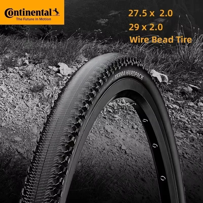 Continental Terra Hardpack Anti Puncture Wire Bead Tire 29x2.0 MTB Gravel Bike Cross-Country Steel Wire Tyre