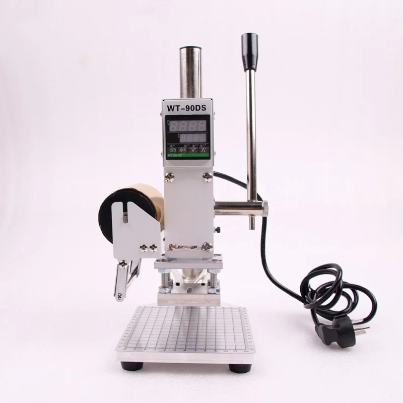 Hot digital aluminum gold foil bronzing machine Low price digital 220V hot foil machine