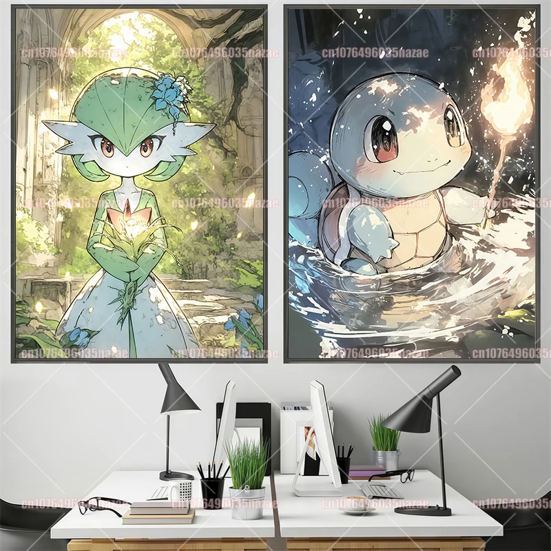 Pokemon Pikachu Charmander Bul - огляд і ціна Canvas Painting