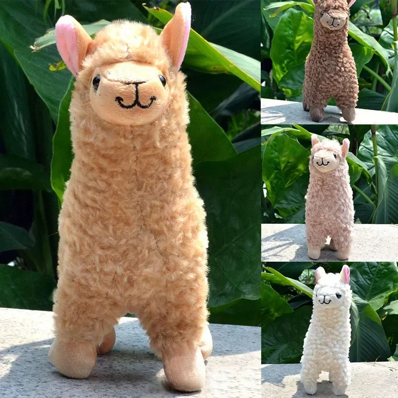 

23cm Kawaii Sheep Alpaca Plush Toys for Children Cute Stuffed Animal Dolls Soft Kids Toys Gift Children Room Decor