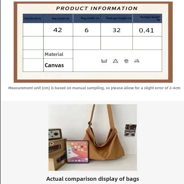 Spring 2026 Japanese Style Canvas Messenger Bag for Men Retro Thickened Sturdy Free Shipping 6 Spring 2026 Japanese Style Canvas Messenger Bag for Men Retro Thickened Sturdy – view 6