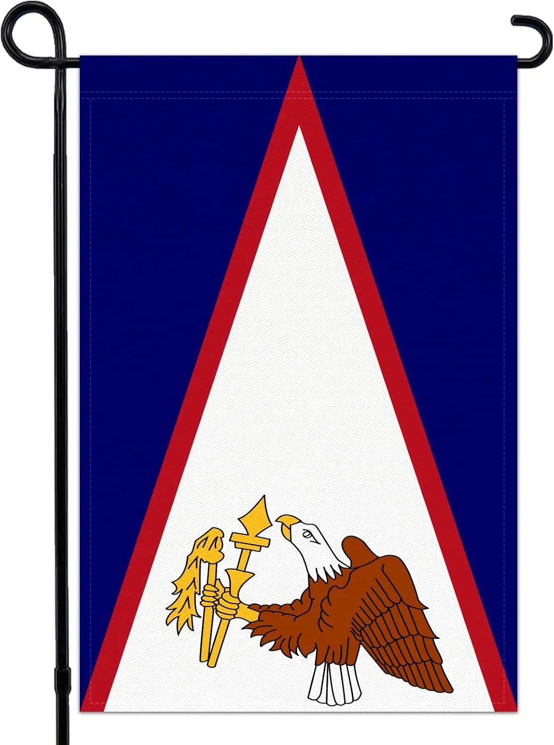 American Samoa Garden Flag 12x18 Inch Double Sided 3 Ply American Samoa Flags with Vivid Color for Outside Courtyard Parade  EEZ