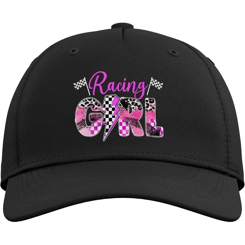 Racing Girl Race Girl Female Racer Girl Race Women Adjustable Baseball Hat