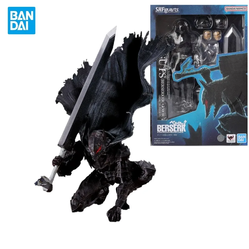 

In Stock Original Bandai S.H.Figuarts SHF GUTS ( BERSERKER ARMOR ) -HEAT OF PASSION- Action Figure Toys Collection Model Gift
