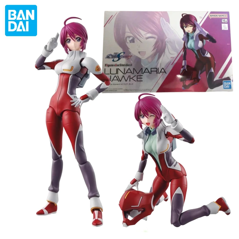 In Stock Bandai Figure-rise Standard FRS Gundam SEED LUNAMARIA HAWKE Assembled Model Anime Action Figure Toy Gift Collection