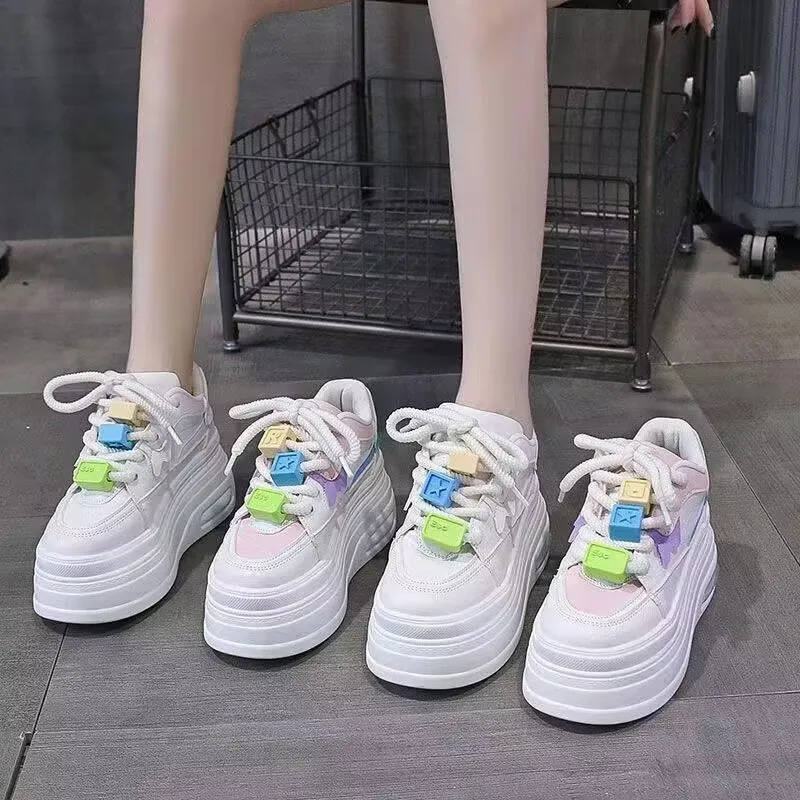 Women Sneakers Platform Casual Sports Shoes Personalized Design Vulcanized Shoes Outdoor Running Walking Shoe Female zapatillas