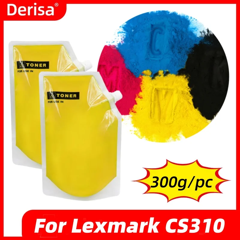 

Тонер-порошок, 300 г/шт., совместимый с принтером Lexmark CS510 CS510de CS510dte CX310 CX310N CX310DN CX410 CX410E CX410DE CX410DTE