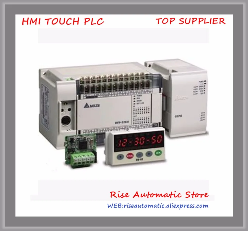 Original EC3 Series PLC Module 14-Point DVP14EC00R2 16-Point DVP14EC00R3 DI 8 DO 6 Transistor DVP14EC00T3 100-240VAC