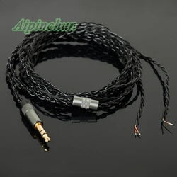 Aipinchun 3.5mm 3-Pole Jack DIY Earphone Cable Headphone Repair Replacement LC-OFC Wire Upgrade Cord