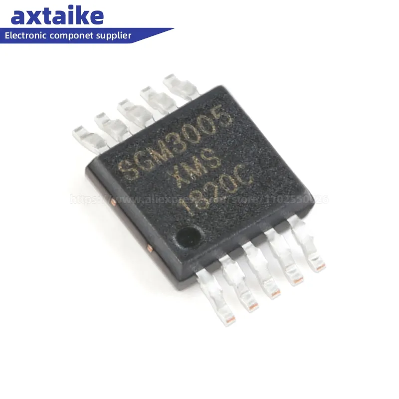 10PCS SGM3005XMS/TR SGM3005XMS SGM3005 MSOP-10 Analog Switch ICs SMD IC