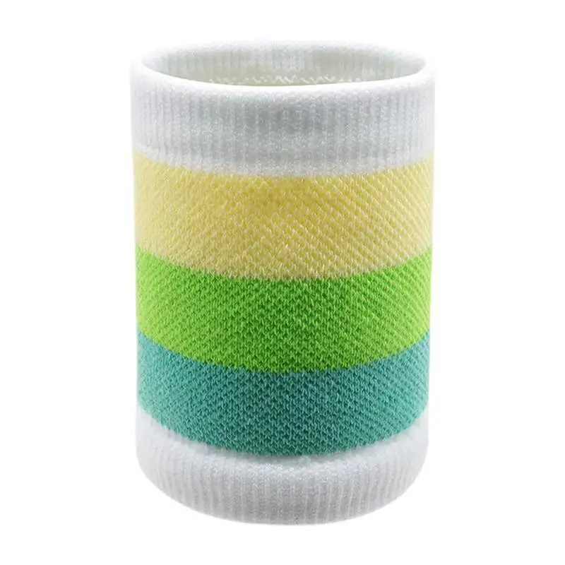 Sports Wristbands Sports Basketball Sweatbands Sweat-absorbent Football Wrist Sweatbands For Basketball Tennis Football Sports