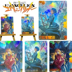 NEON GENESIS EVANGELION Ayanami Rei Asuka Langley Soryu DIY Homemade Collection Card Christmas Birthday Gift Game Toys