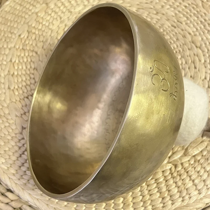 Large Handmade Tibetan Bowls Nepal Brass Singing Bowl Yoga Meditation Buddhism Sound Bowl Chakras Meditation Instruments Gifts