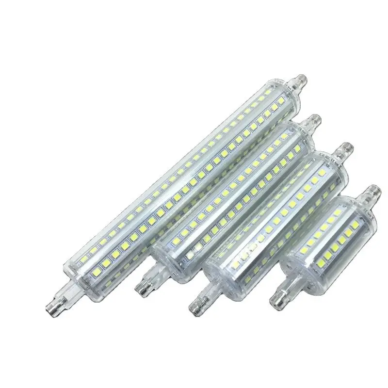 

1pc LED R7S Tube Light Two End Plug Lamp 110v 220v Dimmable 10w 12w 15w 78mm 118mm 135mm 189mm 3000k Natural White 4000k 6000k