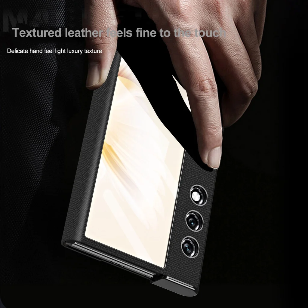 PU Leather Phone Case for Honor V Purse Clamshell Support Smart Protective Cover All-inclusive Magnetic Case