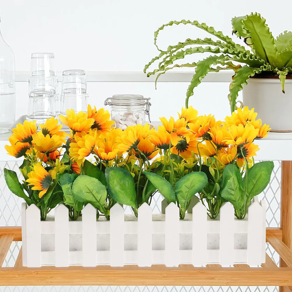 

Simulated Flower Sunflower Faux Flowers Spring Decor Sunflowers Hanging from Ceiling Decorate Plastic Art