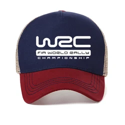 Casquette de Baseball WRC pour l'Épicerie du Rallye Mondial, Chapeau Unisexe, Réglable, en Maille Respirante, à la Mode