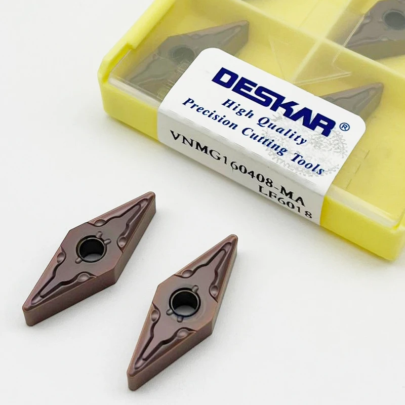 

VNMG160404 VNMG160408 HS MS LF6018 Carbide Inserts VNMG External Turning Tools CNC Lathe Cutter For Stainless Steel