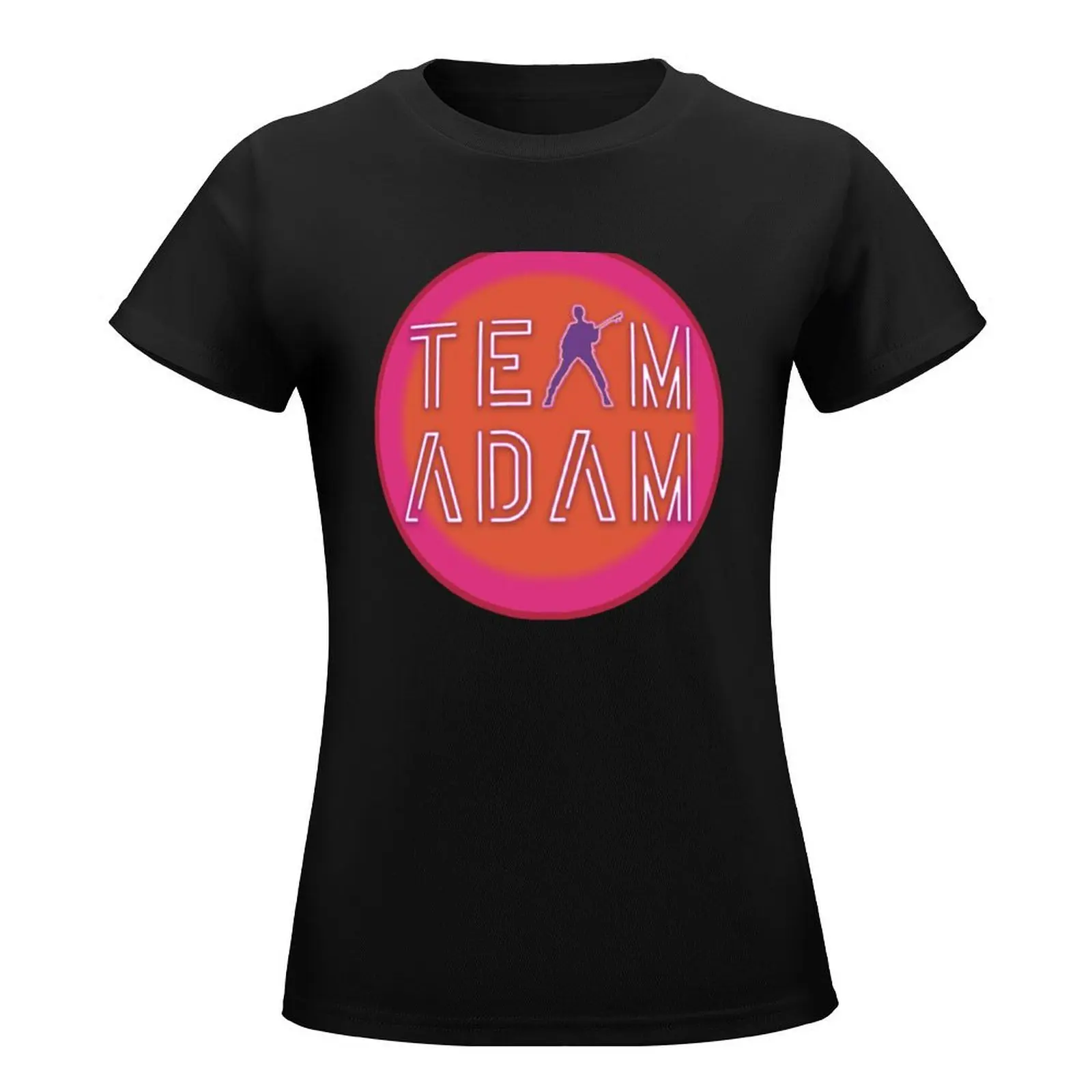 Team Adam pink UV Apparel T-Shirt anime clothes Aesthetic clothing graphic t-shirts for Women