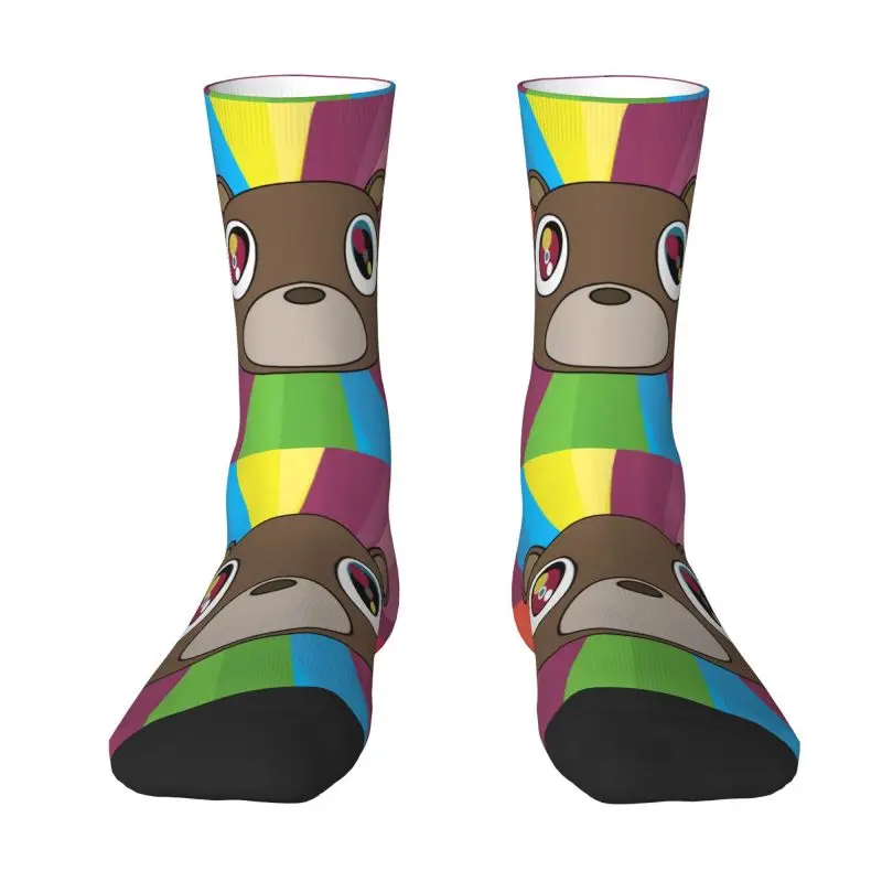 

Носки Kanye West Bear, мужские и женские теплые модные новые носки для экипажа