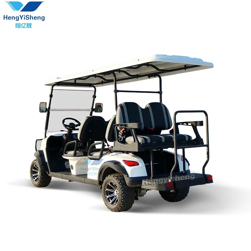 Wholesale Brand New 4 Wheel Golf Cart Utility Vehicle 6 Seater Electric Club Car Golf Cart/6 seater electric golf cart scooter