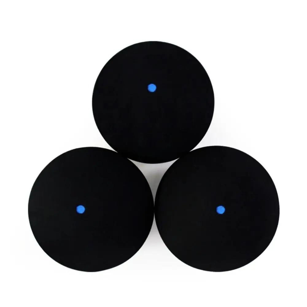 Red Blue Dots Squash Balls Yellow Point Speed Training Squash Racquet Balls Fast Speed 39mm Single Dot Squash Ball Competition