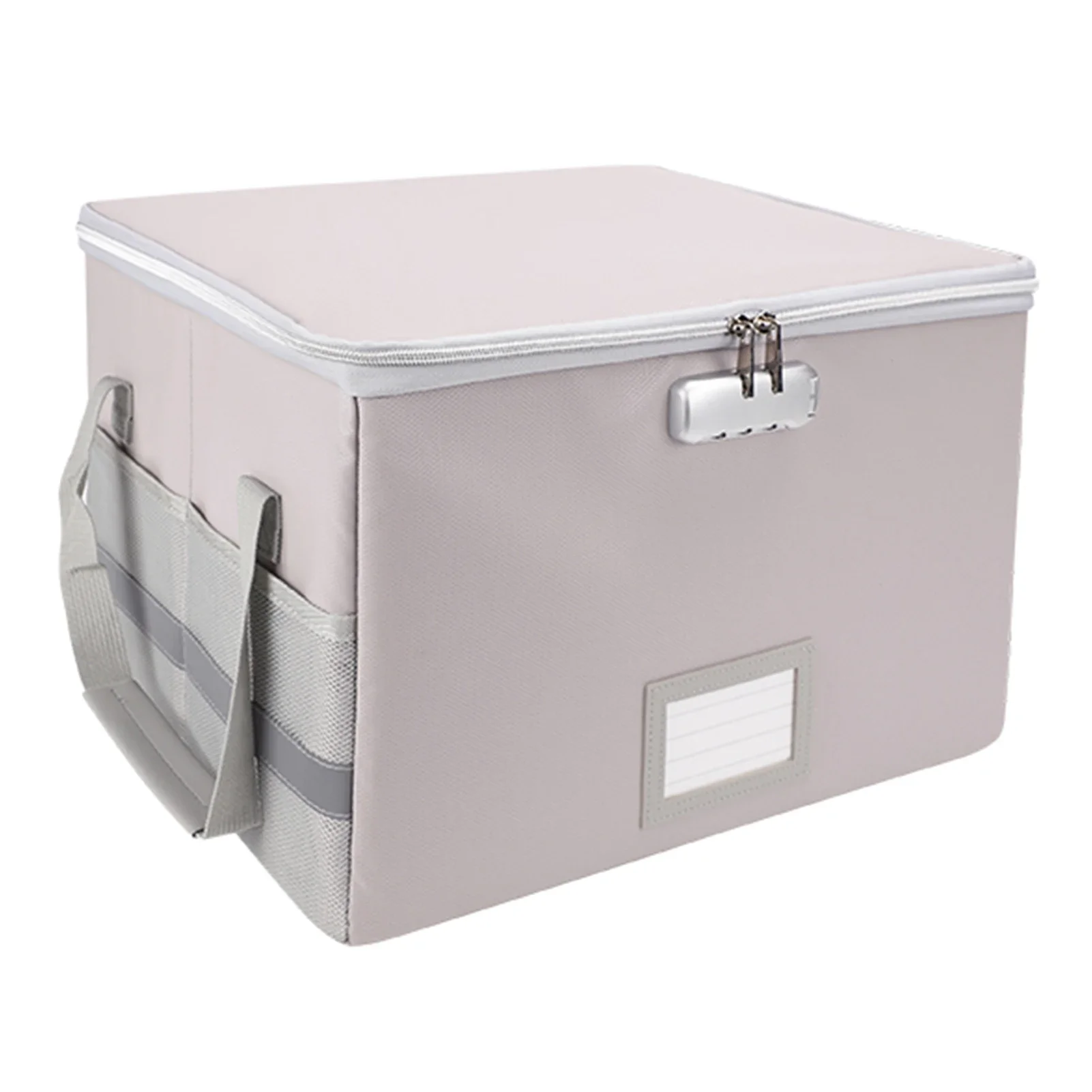 

Bag Fireproof Waterproof Storage Box with Lock Suitable for Hanging Letter/Legal Folder Magazine Files Book