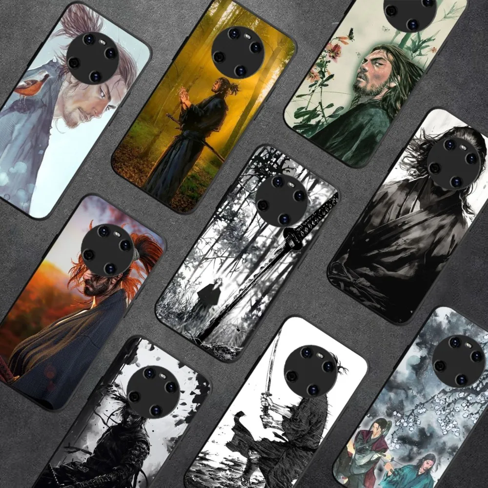 Japanese Samurai M-Musashi M-Miyamoto Phone Case For Huawei Y9 6 7 5 Prime Enjoy 7s 7 8 plus 7a 9e 9plus 8E Lite Psmart Shell