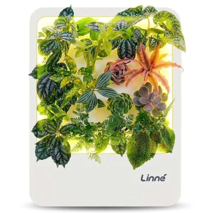 

Гидропонная система для домашнего сада с LED-подсветкой для выращивания трав в помещении, белая, эффективная, энергосберегающая