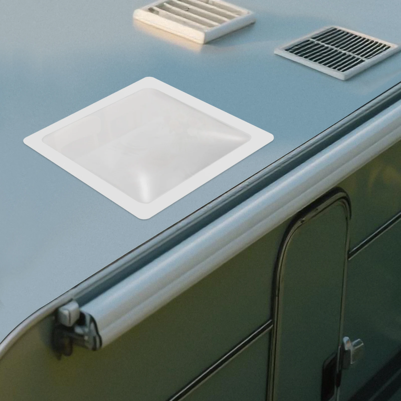 26x26인치 RV 채광창 외부 돔 커버, 캠퍼 채광창, RV 채광창 호환, 자외선 차단 외부 커버 (캠퍼 및 RV 채광창용)