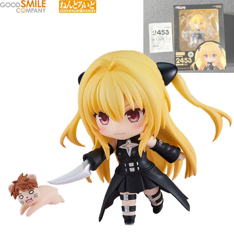 In Stock Original Good Smile Company Nendoroid (#2453) To LOVEru Darkness Konjiki No Yami Yuuki Rito Anime Figure Action Figure