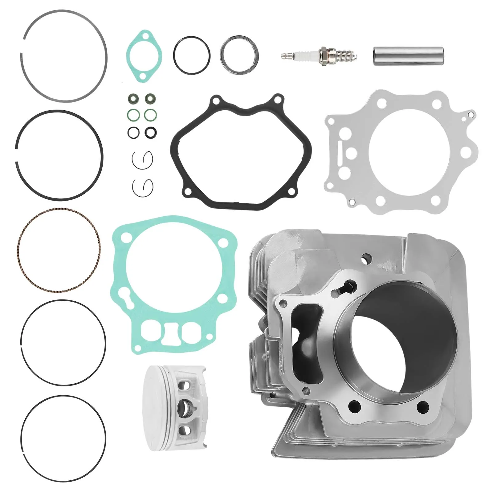 12251-HN0-A01 Cylinder Head Piston Ring Gasket Top End Kit Fit Honda Foreman 450 Top End Rebuild Cylinder Piston Gaskets Std