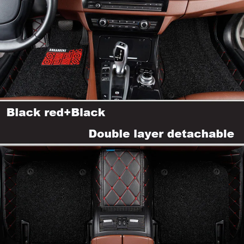 All Season Customized Full Coverage for SUBARU Forester Outback Legacy XV Wrx sti WRX Wrx BRZ  Double Iayer Car Floor Mats