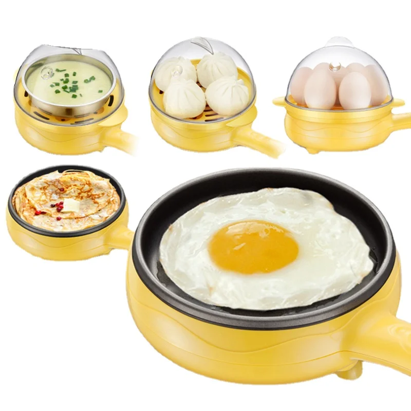 

Multifunctional household mini Fried Eggs artifact dormitory egg boiled egg inserted electric frying breakfast machine automatic