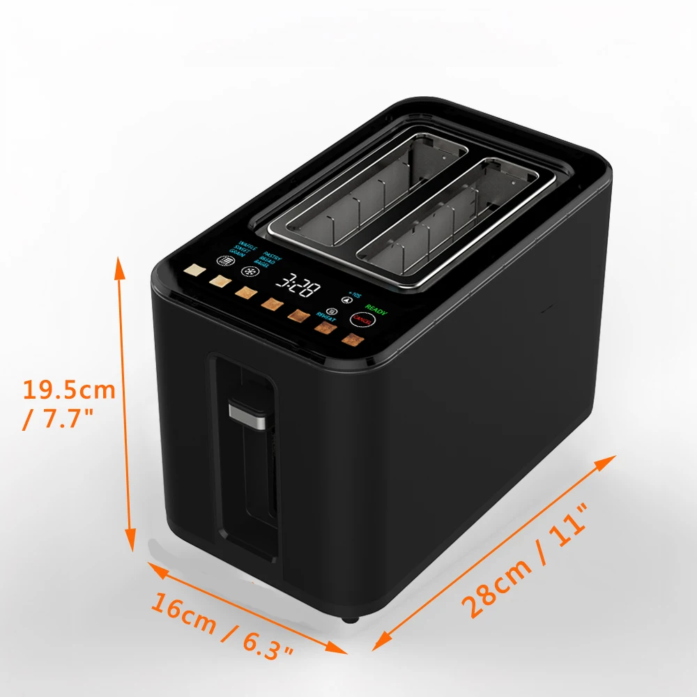 スマートデジタルタッチスクリーントースター、サンドイッチメーカー、サンドイッチクランプ付き、SKDサプライヤー