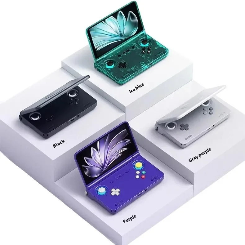 Pocket Flip 2 Retro Game Console 5.5 Inch AMOLED 1080P Display 5000mAh Battery Portable