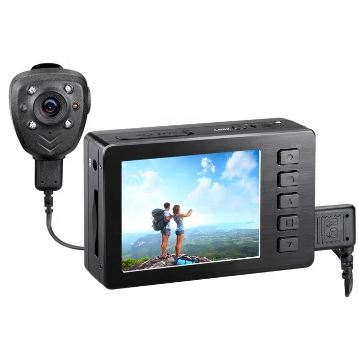 2026 2.7 Inch HD 1080P Analog Security Body Worn Video Camera Body-Worn Design With High Resolution Recorder