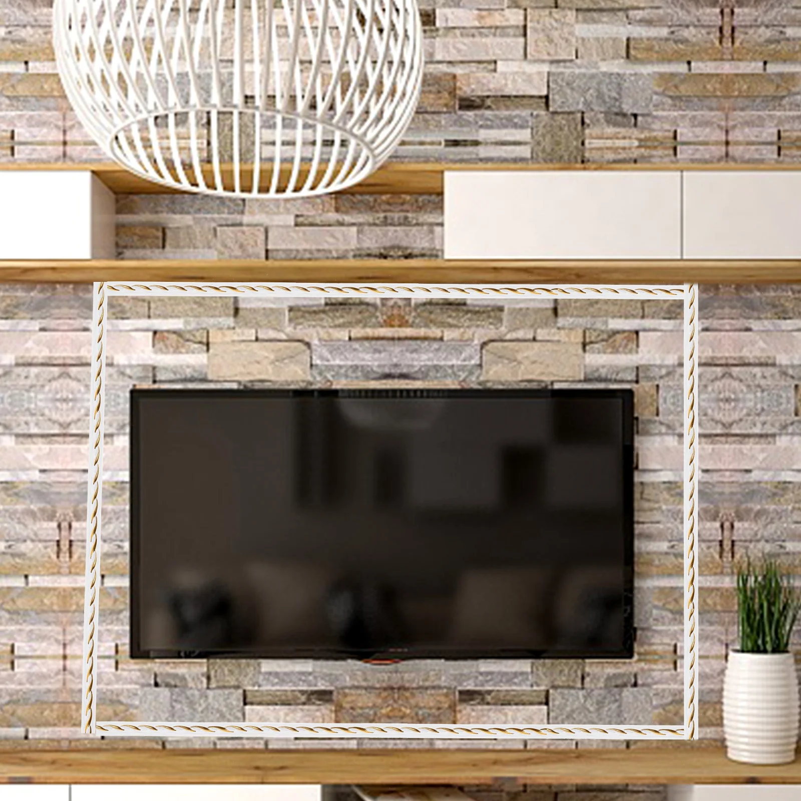 ذاتية اللصق صب تقليم مرنة جدار متفوقا الشريط لخزانة مرآة السقف قشر عصا الحدود الزخرفية