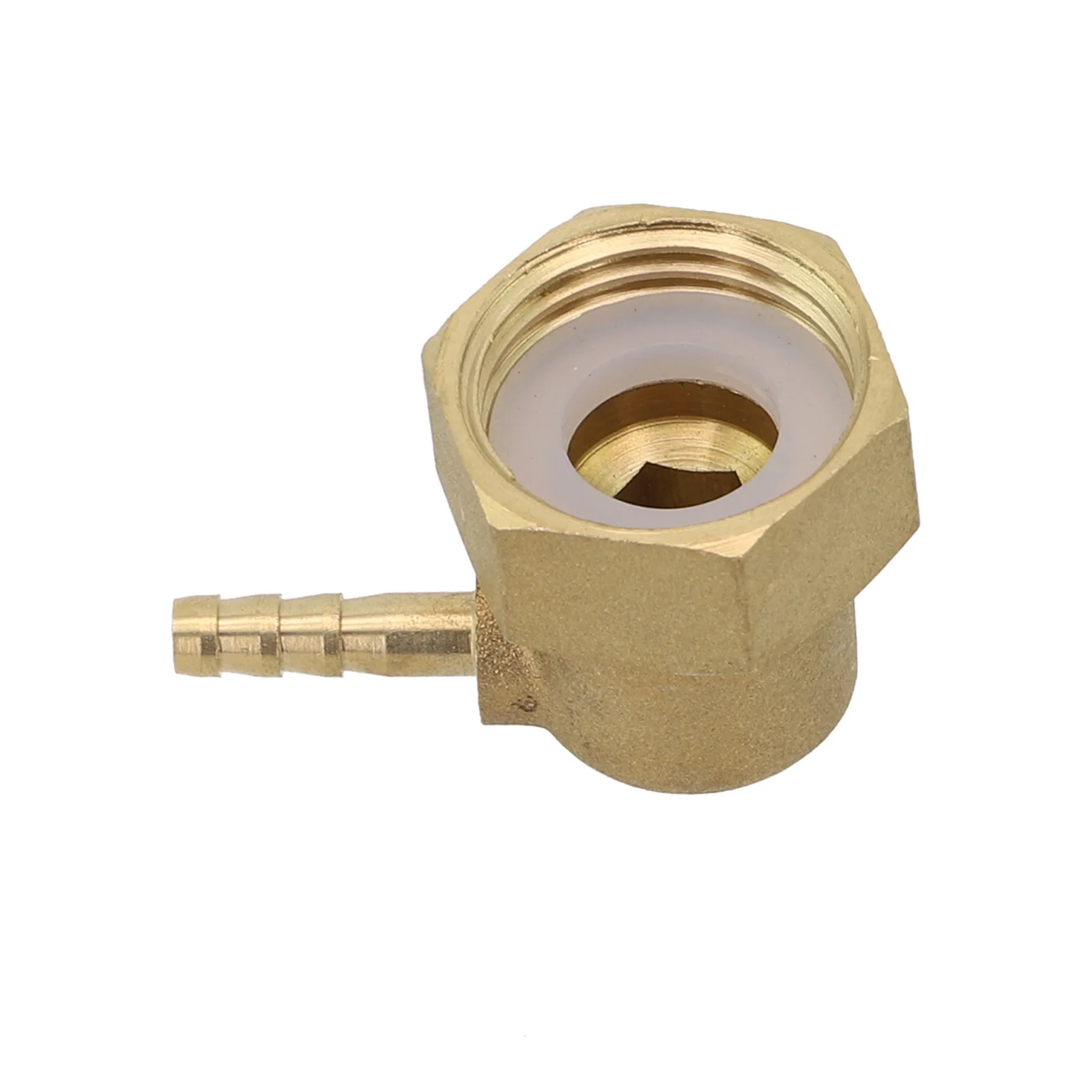 Quality Brass Barb Hose Tail End Connector For WaterGas Pipe Fitting Elbow Air Outlet Pipe Fittings Building Materials Supplies