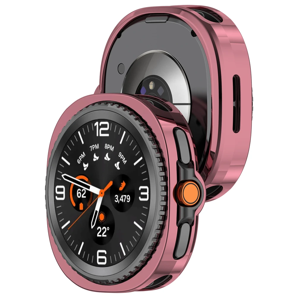 삼성 갤럭시 워치 8 클래식용 TPU 소프트 고무 보호 케이스 (속이 빈 디자인)