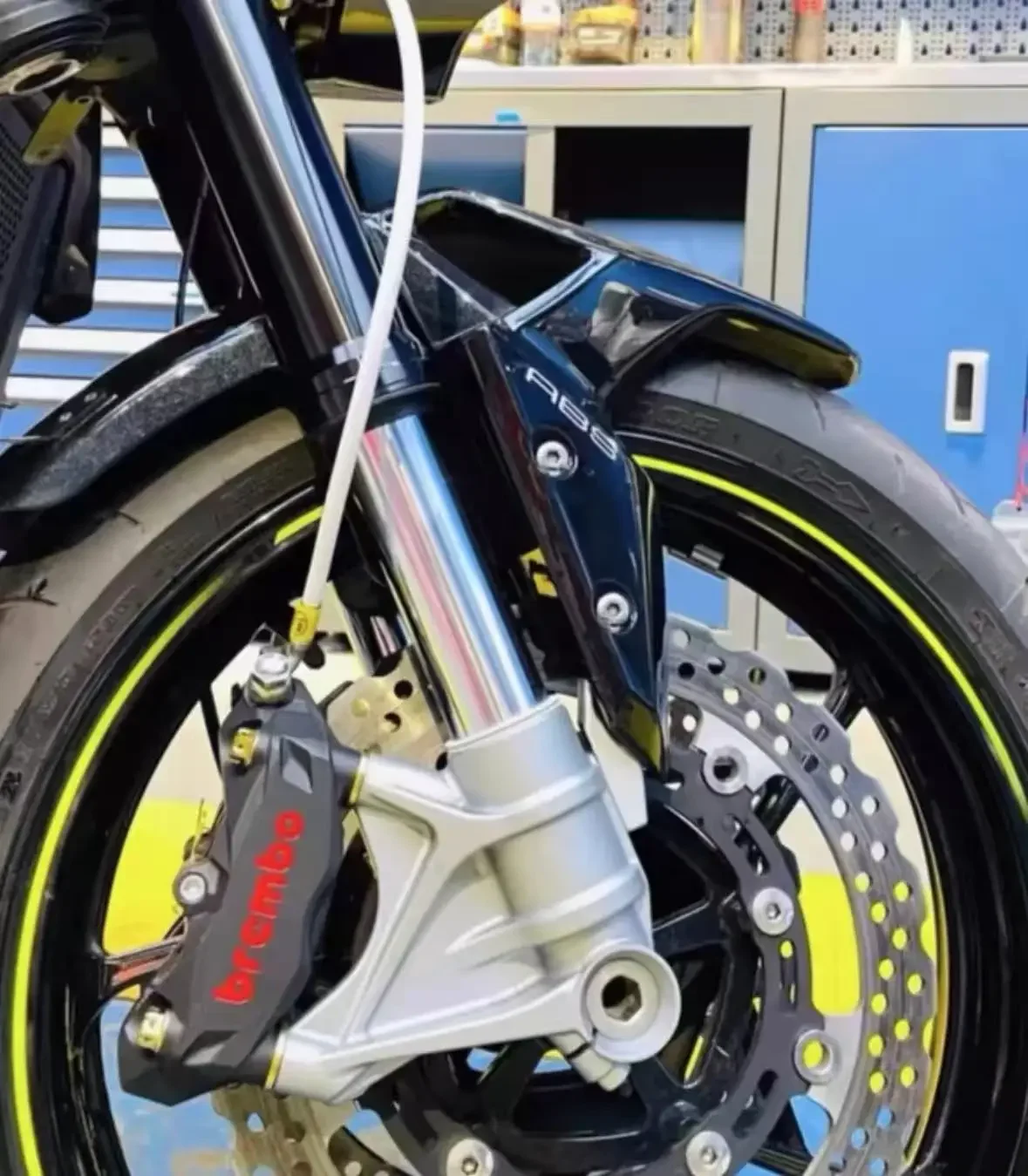 أفضل دراجة نارية الداخلية شوكة قوس CNC امتصاص الصدمات قوس الجبهة تعليق 100 مللي متر/108 مللي متر صالح لكاواساكي Z900 Z 900 العلامة التجارية الجديدة #3