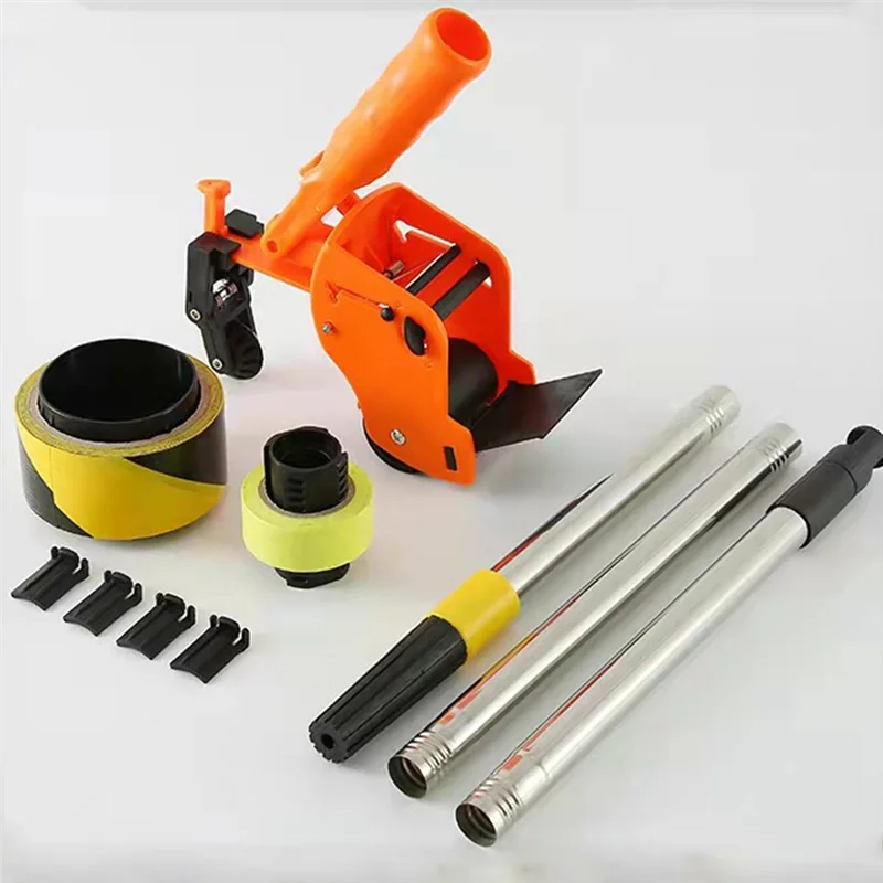 KYCOR-Painter Tape Dispenser Machine Long Handle Masking Applicator Beauty Seam Wall Floor Tile Paint Tape Roller