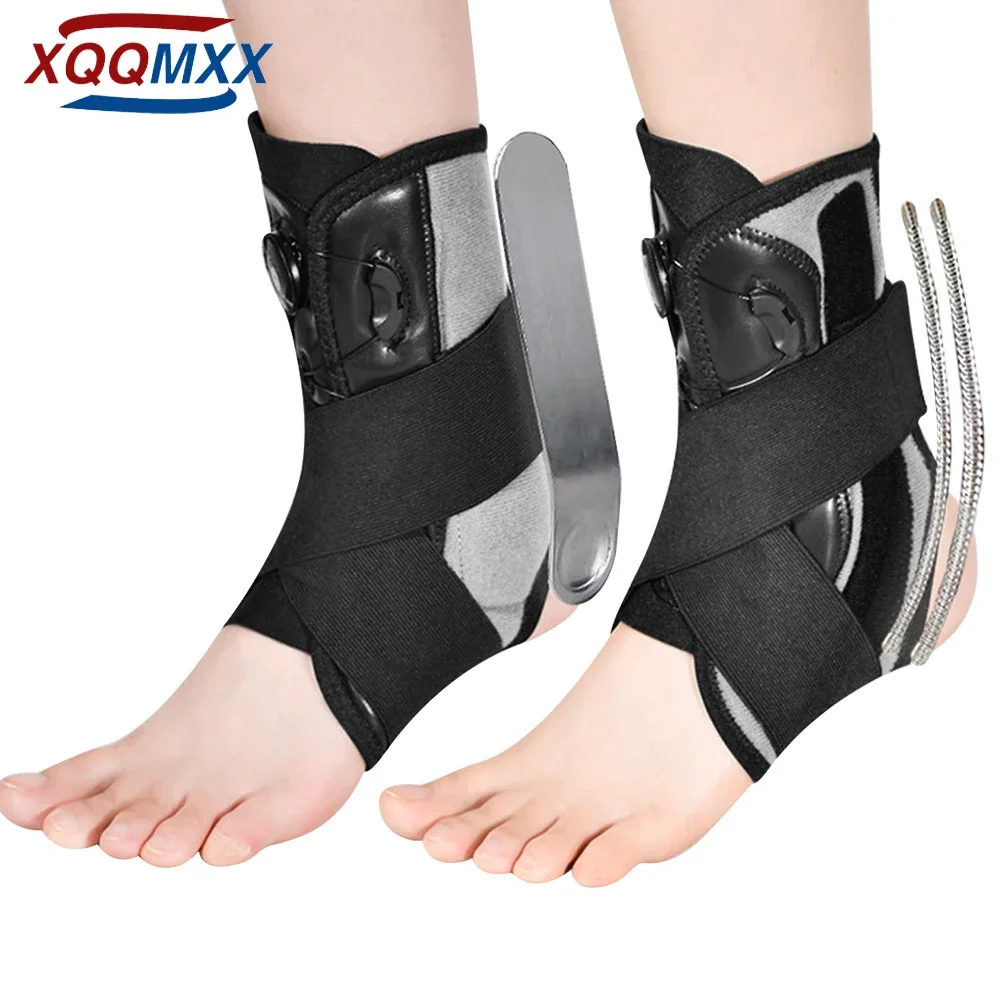 1Pcs Ankle Brace With Adjustable Compression Support Strap for Achilles Tendonitis,Joint Pain Relief. Ankle Wrap for Women & Men