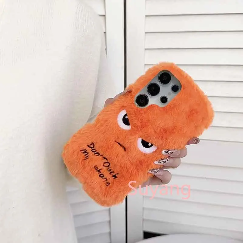 الكرتون التعبير الحالات الهاتف ل ممن لهم رينو 14 برو 13 12 11 10 8 7 6 5 8Z 7Z 6Z 2Z 8T 14F 13F 12F 11F 2F موضة غطاء الفراء الدافئ #4