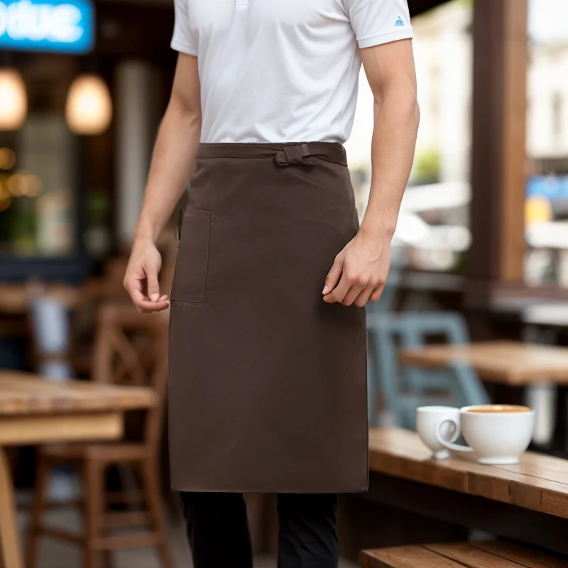 2 Pieces; Chef's Apron for Men and Women in Western Restaurant, Coffee Shop, Hotel Restaurant, Kitchen, Cake Shop, Baking Shop,