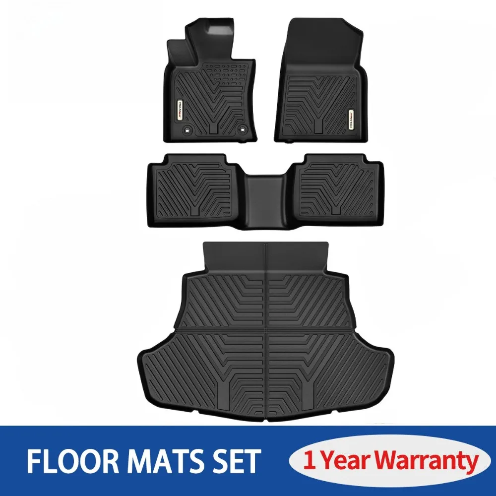 

Floor Mats + Cargo Liner For 2018- 2024 Toyota Camry FWD All Weather TPE Rubber
