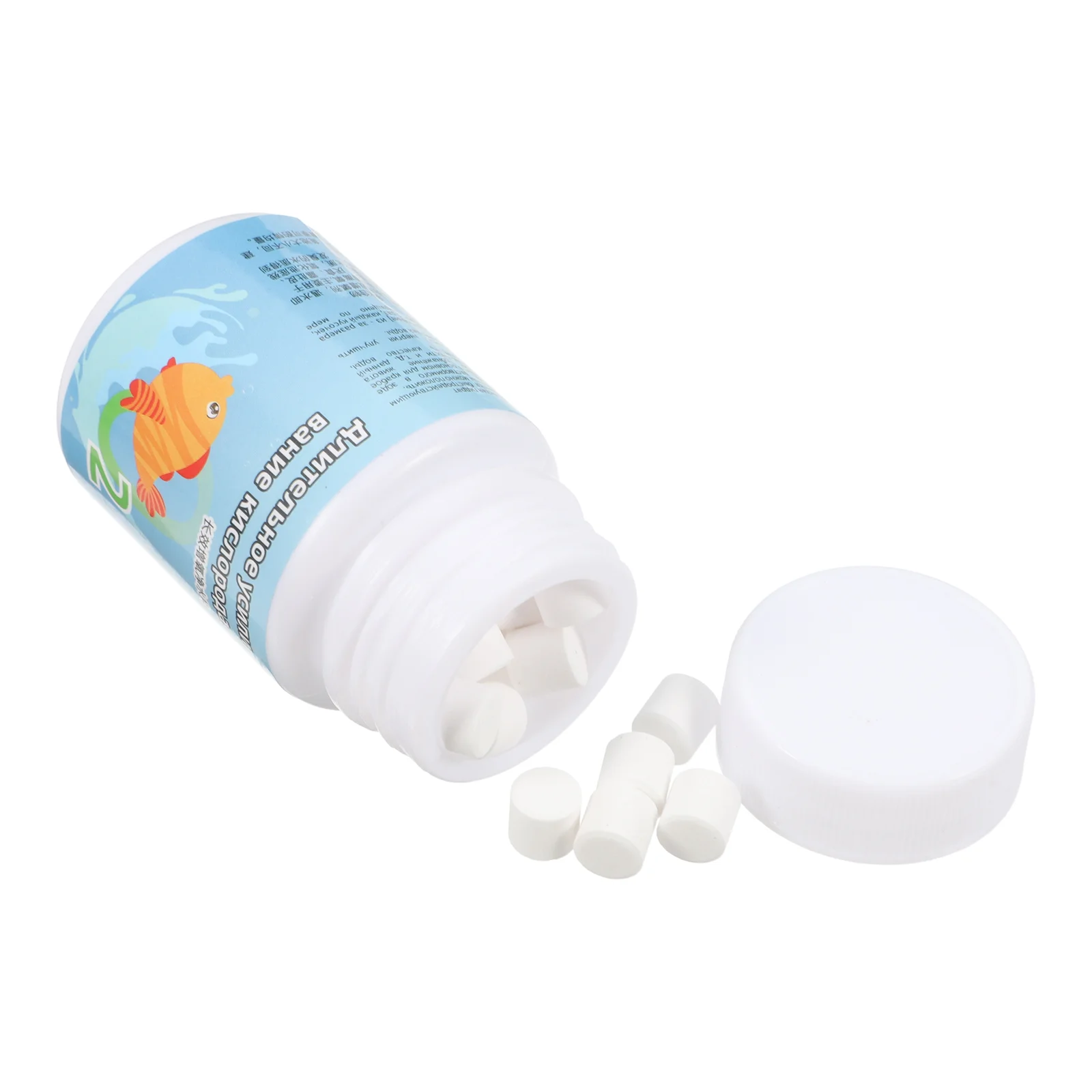 Fish Tank Oxygen Tablets Water Clarifier Aquarium Conditioner Plug Bowl Charcoal Cleaner Diffuser for Particles Purifier
